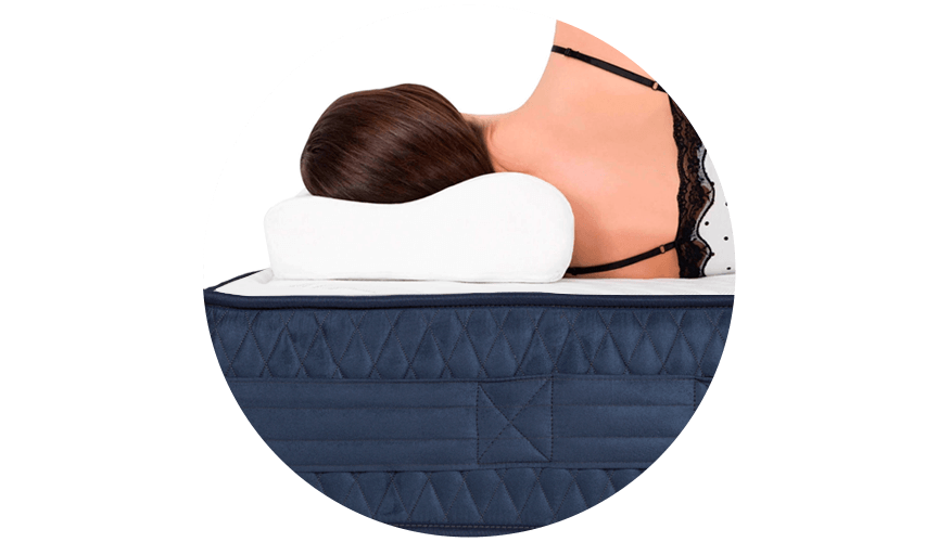 Almohada cervical online viscoelástica